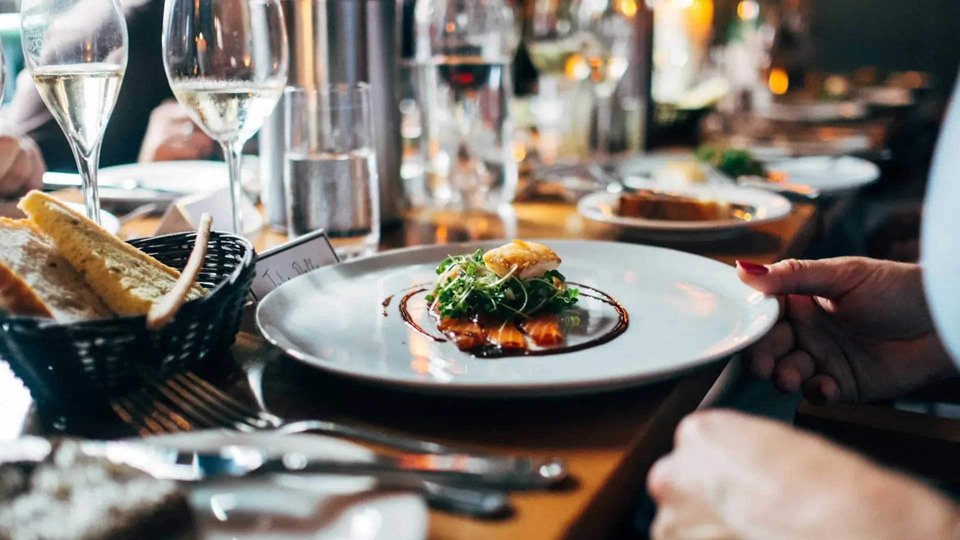 Fine dining restaurant